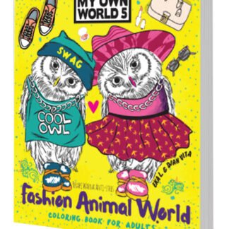 My Own World 5, Coloring for Adults (Fashion Animal World)